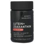 Sports Research Lutein + Zeaxanthin, Plant-Based, 120 Vegetable Softgels