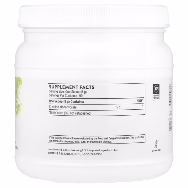 Thorne Research Creatine, 462g