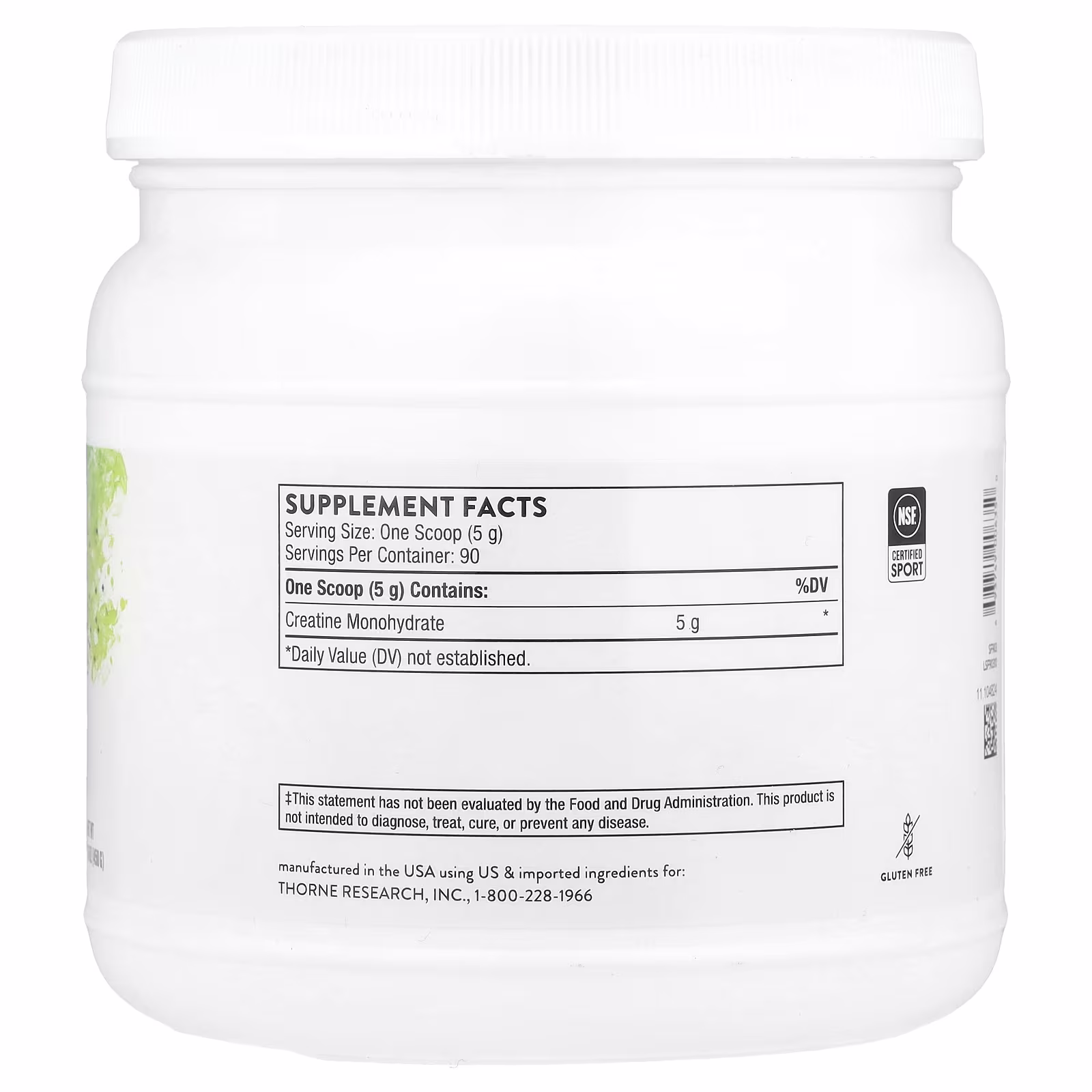 Thorne Research Creatine, 462g