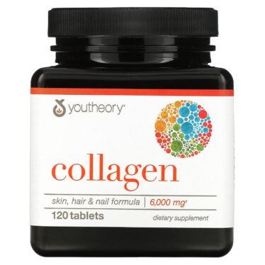 Youtheory Collagen, 6,000 mg, 120 Tablets