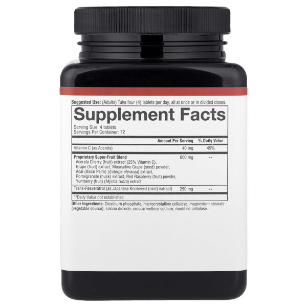 Youtheory Resveratrol, 290 Tablets