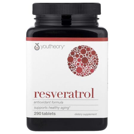Youtheory Resveratrol, 290 Tablets