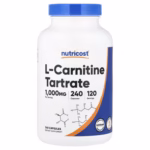 Nutricost L-Carnitine Tartrate 240 Capsules