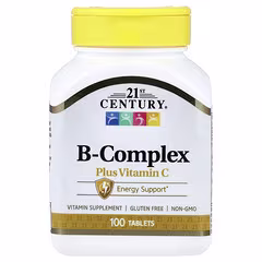 21st Century B-Complex with Vitamin C – 100 Tablets