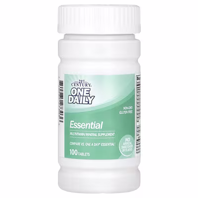 21st Century Daily Essentials 100 Tablets