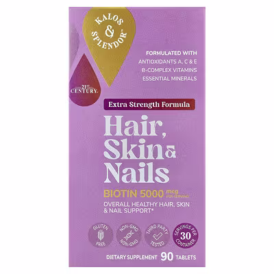21st Century Hair Skin & Nails 90 Tablets