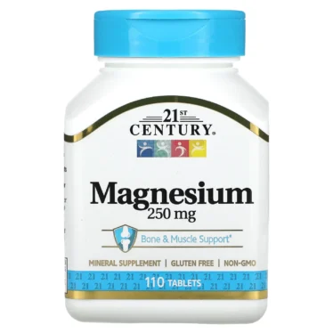 21st Century Magnesium 250 mg – 110 Tablets