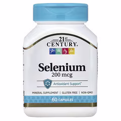 21st Century Selenium 200 mcg – 60 Capsules