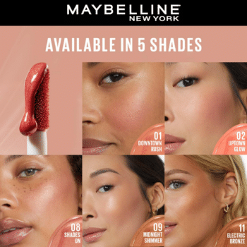 Maybelline Sunkisser Blush Liquide Lumineux 02 Uptown Glow 4.7ml