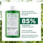 Klorane – Shampoing Séboréducteur à l&rsquo;Ortie BIO – Cheveux gras 400 ml