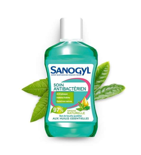 Sanogyl bain de bouche antibacterien 500ml