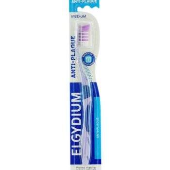 Elgydium – Brosse à dents Anti-Plaque Medium