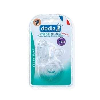 DODIE TETINE PLATE SENSATION+ ANTI COLIQUE D3 +6M X2