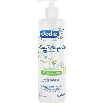Dodie – Eau nettoyante 3 en 1 flacon Pompe – 500 ml