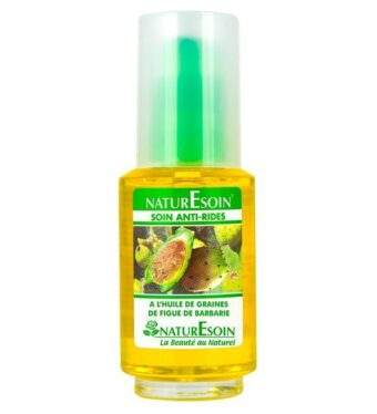 NaturEsoin Huile de Graines de Figue de Barbarie Soin Anti-Rides – 50 ml