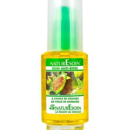 NaturEsoin Huile de Graines de Figue de Barbarie Soin Anti-Rides – 50 ml