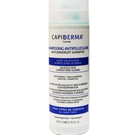 Capiderma – Shampoing Anti-pelliculaire – 200 ml