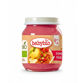 Babybio Petit Pot Pomme Fraise 130g