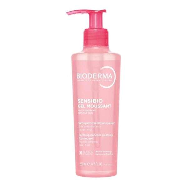 Bioderma – Sensibio Gel Moussant Nettoyant Douceur – 200 ml