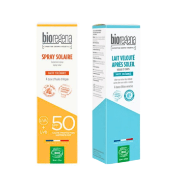 Bioregena Duo Pack  Spray Solaire 90ml+Lait Veloute 125ml -50%