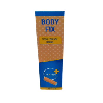 Body Fix Sparadrap Perfore 5 x 18cm Rouge