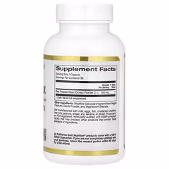California Gold Nutrition 2X Bee Propolis Extract 500 mg – 90 Vegetarian Capsules