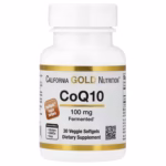 California Gold Nutrition CoQ10 100 mg 30 Vegetarian Softgels