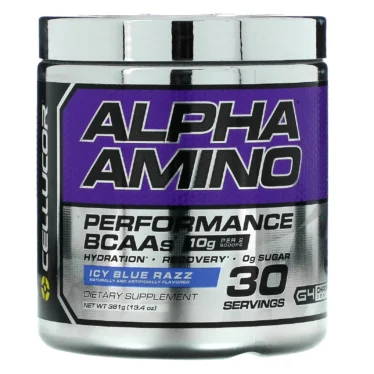 Cellucor Alpha Amino BCAA Performance Icy Blue Razz 381 g