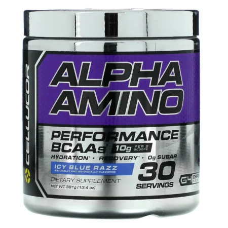 Cellucor Alpha Amino BCAA Performance Icy Blue Razz 381 g