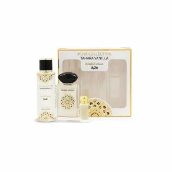 Coffret Cadeau Musc Tahara Vanille Gulf Orchid Pour Femme 3 Pièces
