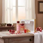 Coffret Cadeau Musk Tahara Pomegranate Gulf Orchid Pour Femme 3 Pièces