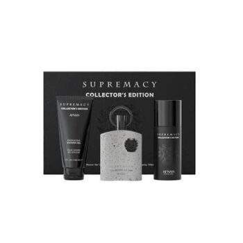 Coffret Supremacy Grey Afnan Pour Homme 3 pièces