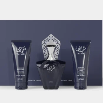 Coffret Turathi Blue Afnan Pour Homme 3 Pièces