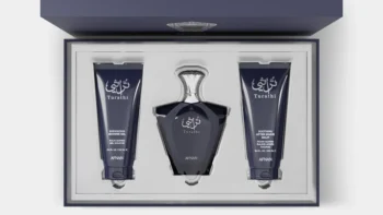 Coffret Turathi Blue Afnan Pour Homme 3 Pièces