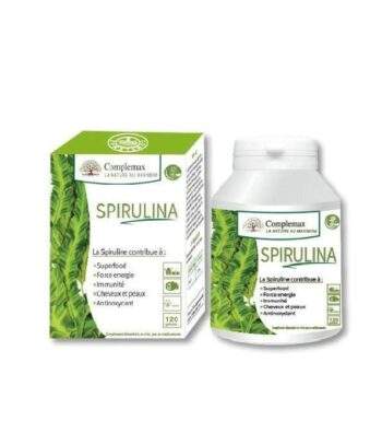 Complemax Spiruline 120 Gelules