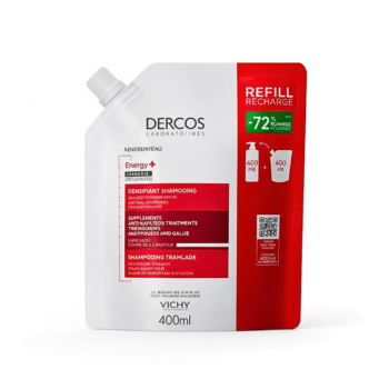 Vichy Dercos Shampoing Energisant+ Refill Recharge 400ml