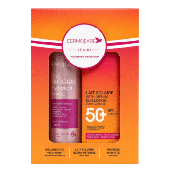 Dermocare Lait Solaire Spf50+ 150ml+Gel Surgras 200ml Pack