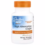 Doctor's Best High Absorption CoQ10 100 mg 120 Softgels