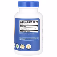 Nutricost Extrait de Racine d’Ashwagandha 600 mg 120 Capsules