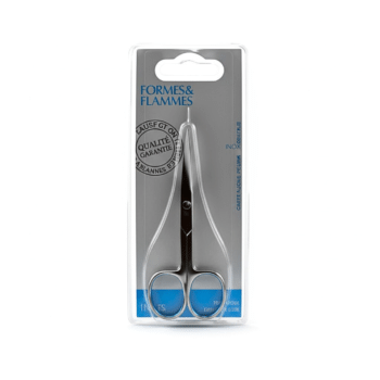Formes&Flammes Ciseaux A Envies Courbes Acier Forge Inoxydable Poli Refrence 80