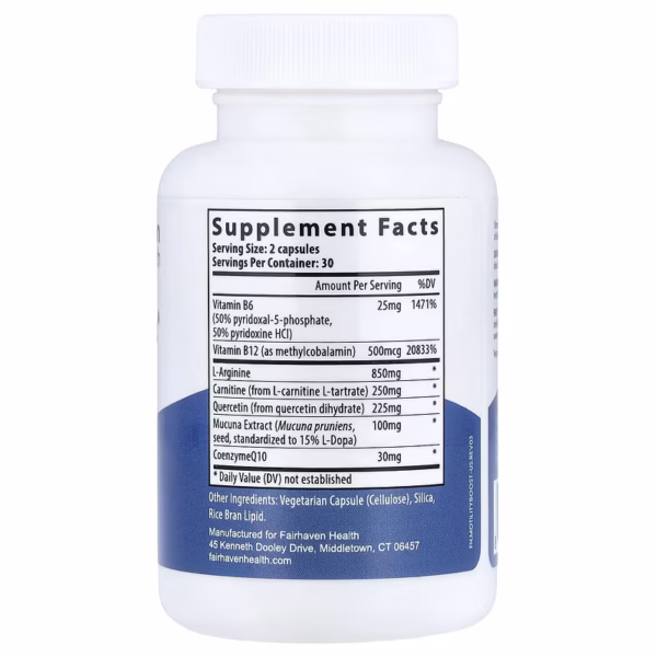 Fairhaven Health MotilityBoost® for Men – 60 Capsules