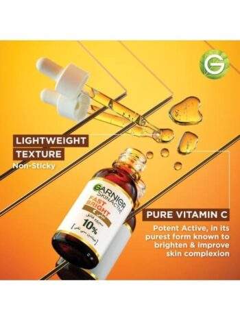 Garnier Fast Bright Booster Serum Night 30ml