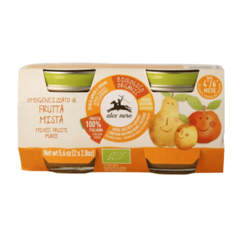 ALCE NERO PETIT POT MIX PUREE DE FRUIT 160 G 2X 80 G
