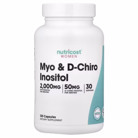 Nutricost Femmes Myo & D-Chiro Inositol 120 Capsules