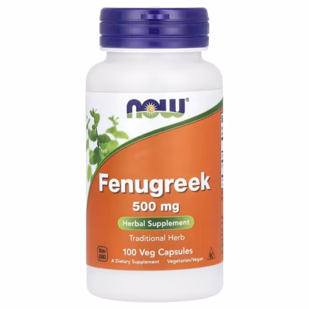 Now Foods Fenugrec 500 mg 100 Capsules Végétariennes