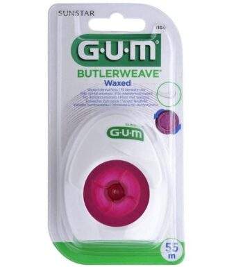 GUM Fil Dentaire ButlerWeave Ciré Réf 1155