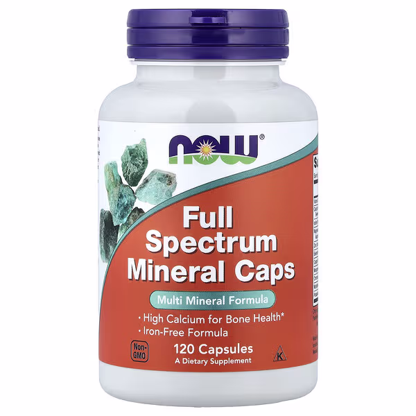 Now foods Full Spectrum Mineral Caps 120 Capsules