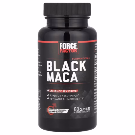 Force Factor Fundamentals Black Maca 60 Capsules
