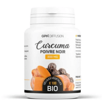 GPH Curcuma & Poivre Noir 300mg 100 Gelules