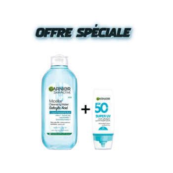 Garnier SUPER UV Anti Acné + MICELLAIRE Anti Acné 400ML